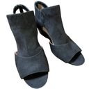 Naturalizer  Black‎ Heels Wedge Shoe Sandal Greyson NEW Size 9.5 Wide Photo 1