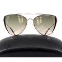 Oscar de la Renta Designer  Gold Cat Eye Aviator Sunglasses Jordana Summer Photo 0