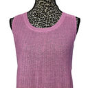 Talbots  Pink Sleeveless Linen Knit Sweater Vest Plus Size Petite XP NWT Photo 1