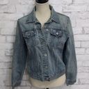 Vintage 90s GAP Baggy Jean Jacket Size Medium Blue Photo 0