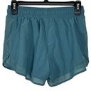 Halara  NWT Breezeful Hi Waist Drawstring Mesh Pocket 2-in-1 Shorts Mineral Blue Photo 8