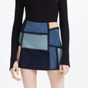 ZARA Patchwork Mini Skirt Photo 0