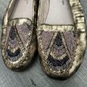 House of Harlow  1960 Marion Beaded Moccasin Flats 6.5 Photo 5