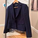 New York & Co. Two Button Down Blazer Size 2 Navy Photo 0