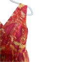 Apt. 9  Dress Womens 16 Multicolor Artsy Print Sleeveless Pleated Fit Flare Midi Photo 2