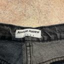 American Apparel Vintage Y2K  high waist cuffed denim shorts Photo 2