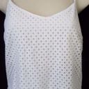 The Loft "" WHITE EYELET OVERLAY TOP CAREER CASUAL DRESS SIZE: 8 NWT $80 Photo 8