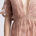 Honey Punch Pink Lace Romper Photo 2