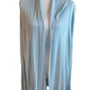 Cyrus  Women Viscose Open Cardigan Sweater Long Line XL Bloe Practical Effortless Photo 2