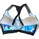 Gottex  Free Sport SZ 36D Racerback Swim Bikini Top Padded Molded Lined Blue New Photo 3