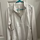 Lululemon White Zip-Up Jacket Photo 0