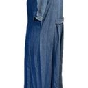 Vintage Blue  Cactus Denim Long Maxi Dress Photo 2