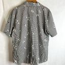 Cabin creek  Floral Short Sleeve‎ Button Down Shirt Size Large Photo 1