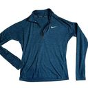 Nike  Element Running Shirt Long Sleeve 1/2 Zip Thumb Holes Womens Size XS Photo 0