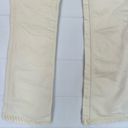 Antik Denim  Women's Cream Low Rise Bootcut Jeans Size 25 Western Button Fly Photo 5