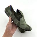 Rothy's  Womens Olive Camo The Almond Toe Flat Loafer Slip-On Shoes Size 7 Photo 1