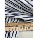 LRL Lauren Jeans Co. Women's‎ Long Sleeve Shirt White/Navy Stripe Size 1X Cotton Photo 7