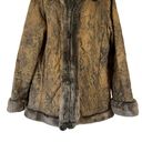 Dennis Basso  Faux Fur Collar Lined Winter Jacket Photo 2