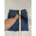 prAna  Women's Broadway Denim Skirt in Dark Wash Blue, Size 10 Photo 6