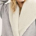 We The Free NWT Free People Wool Sherpa Coat Coco Cozy Grey Photo 1