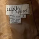 Moda Vintage  Spiegel genuine tan suede high waste pants - size 10. Photo 4