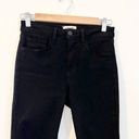 L'Agence black skinny high rise margot ankle cropped jeans Size 25 Photo 3