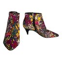 Sam Edelman New  Women's 8.5 Kinzey Floral Pointed Bootie Kitten Boots Shoes Boho Photo 2