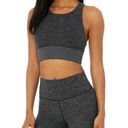 Alo Yoga Alosoft Serenity Bra Dark Heather Grey S Photo 4