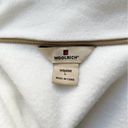 Woolrich  Fleece Vest Winter White Zip Front Microfleece Women’s Size Large Photo 6