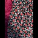 Urban Outfitters Black floral cut out back romper never worn Photo 1