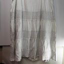 Lane Bryant  White lined maxi skirt with crochet accents. Size 22/24 Photo 4