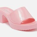 Nicole Miller Pink Jelly Sandals Photo 0