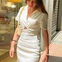 ZARA  white linen dress NWT Photo 5