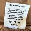 Mate the Label NWT  Rose Organic Terry Classic Jogger - XL Photo 3