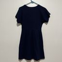 Madewell  Cross-Front Flutter-Sleeve Mini Dress Size Small Photo 4