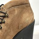 Polo  Ralph Lauren Helene Suede Platform Heeled Ankle Boots Womens 39 B (US 9 B) Photo 6