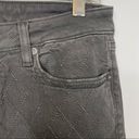 Black Diamond D-ID  Pattern Stitched New York Skinny Jeans Size 28 Photo 6