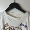 Nba Los Angeles Lakers Graphic Tee Vintage 90s White Large L T Shirt Photo 10