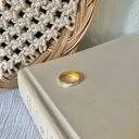American Vintage Vintage “Simone” Gold White Silver Sparkle Ring 6.5 Simple Classic Stacking Femme Jewelry Photo 8