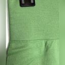 We Wore What  Solid Seamless Biker Short NWT Size Large in Fair Green Photo 8