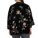 Johnny Was  Ally Velvet Kimono Jacket Embroider Sequins Size XL Photo 3