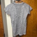 Lululemon  Swiftly Tech Short Sleeve Gray Shirt Photo 5