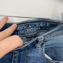 American Eagle  Super Stretch High Waist Jegging Size 4 Distressed and destroyed Photo 3