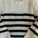 Pull & Bear striped oversized sweater Photo 2