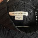 American Eagle Black Semi-Cropped Sweater Photo 1