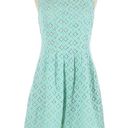 Jessica Howard  Dress 8 Lace Overlay Illusion Pastel Mint Dressy Event Party Photo 2