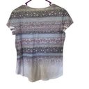 Style & Co  Petite Small Short sleeve crew neck blouse Photo 3