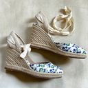 The Loft  NIB String Ties Wedge Sandals Photo 0