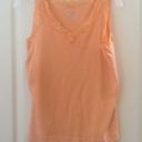 Karen Scott  lace trim tank medium Photo 0