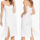 Dress the Population NWOT  Rory fringe MIDI white Dress sz L Photo 1